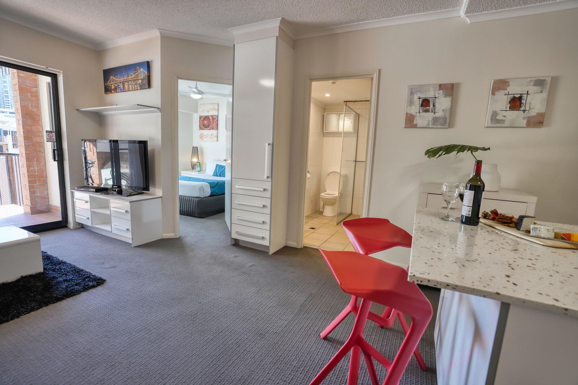 Central Brunswick Apartment Hotel Брисбен Экстерьер фото